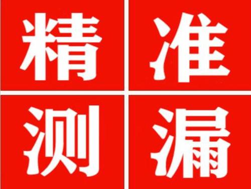 阜南尚嘉漏水精准查找